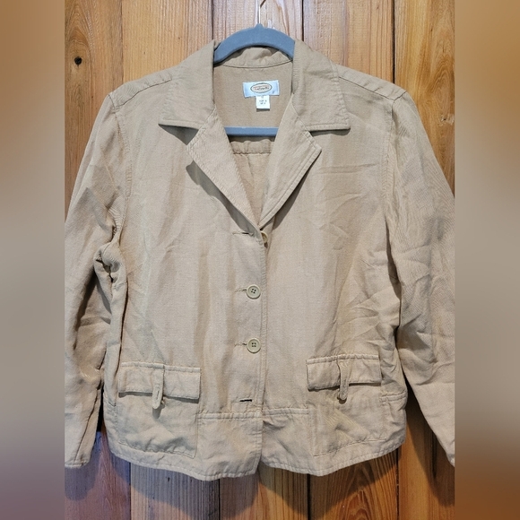 Talbots Tan Blazer - Picture 2 of 10